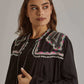 Women Regular Fit Kimono - Black
