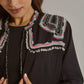 Women Regular Fit Kimono - Black