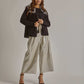 Women Regular Fit Kimono - Black