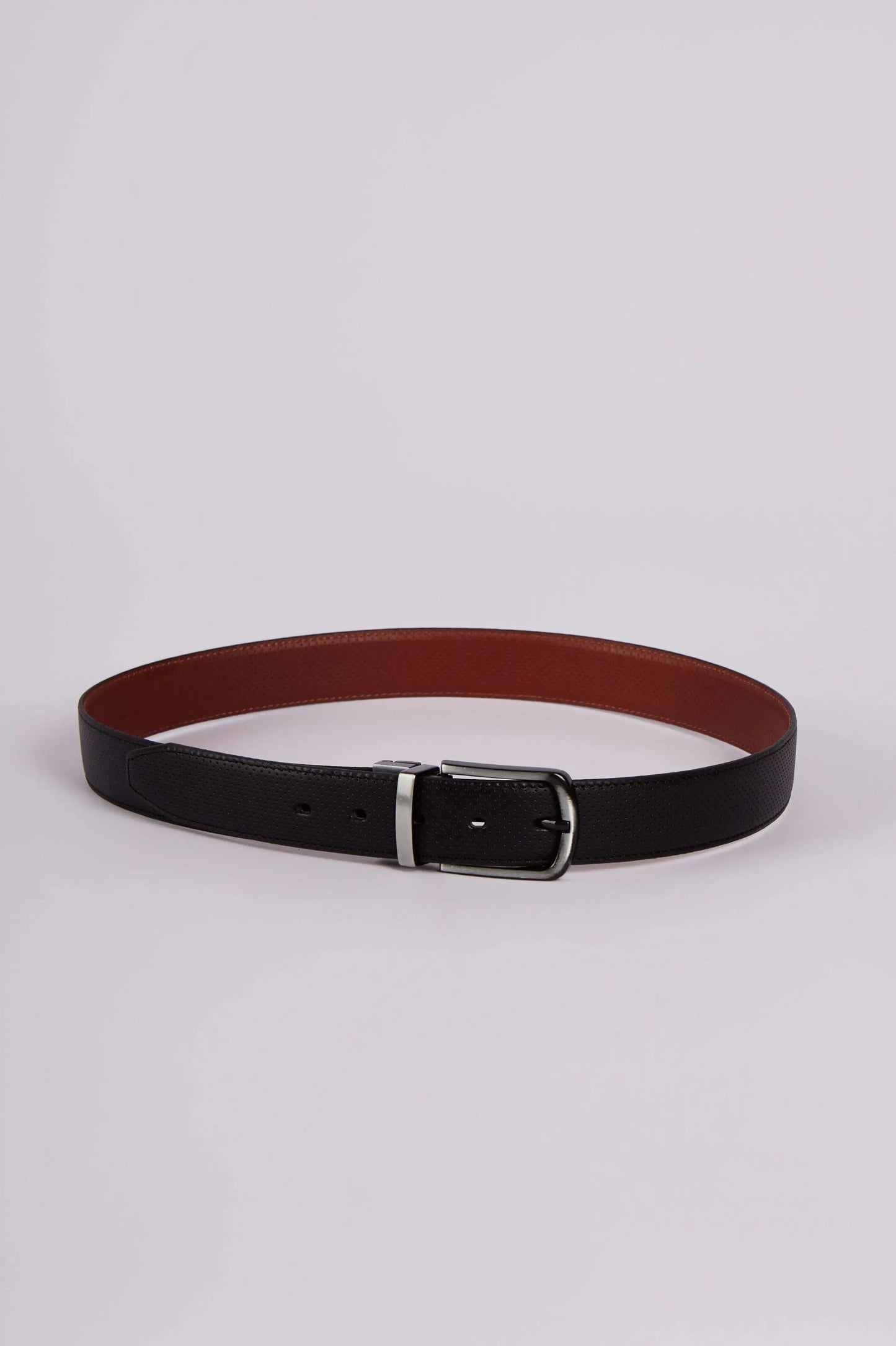 Men Belt - Printed Black