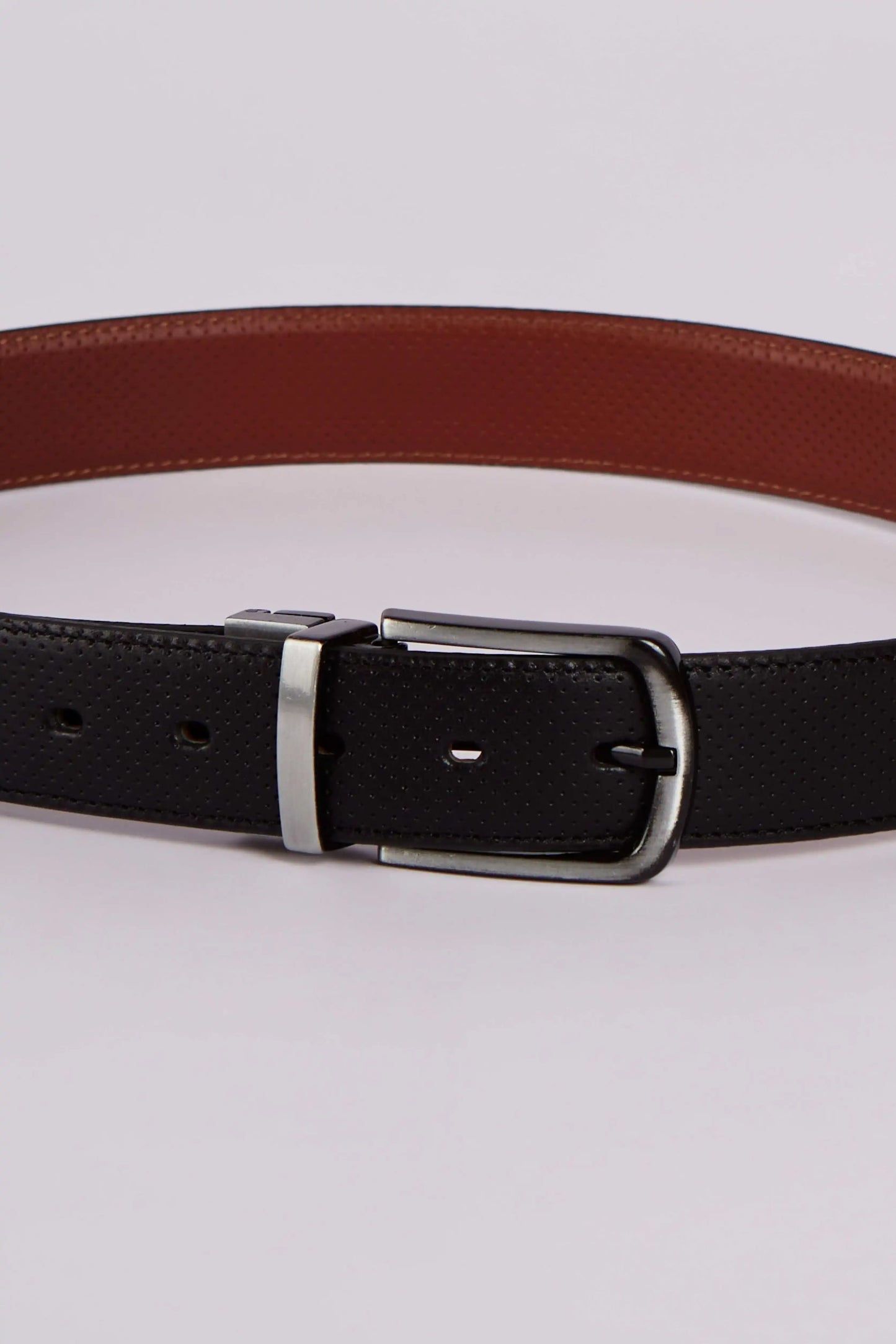 Men Belt - Printed Black