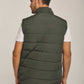 Men Regular Fit Vest - Ivy Green