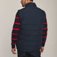 Men Regular Fit Vest - Navy Dark Blue