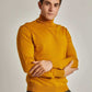 Men Regular Fit Pullover - Orange