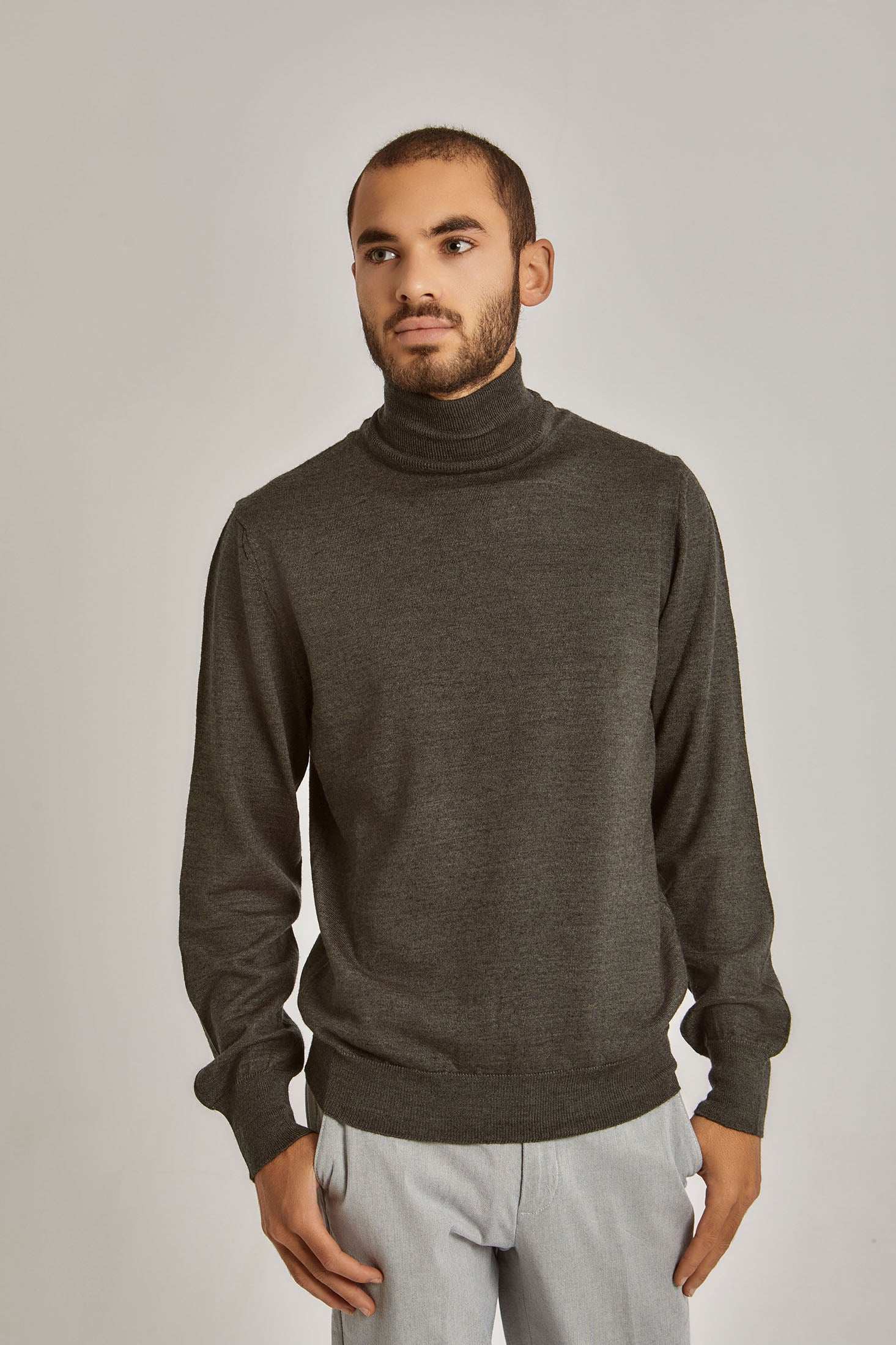 Men Regular Fit Pullover - Grey