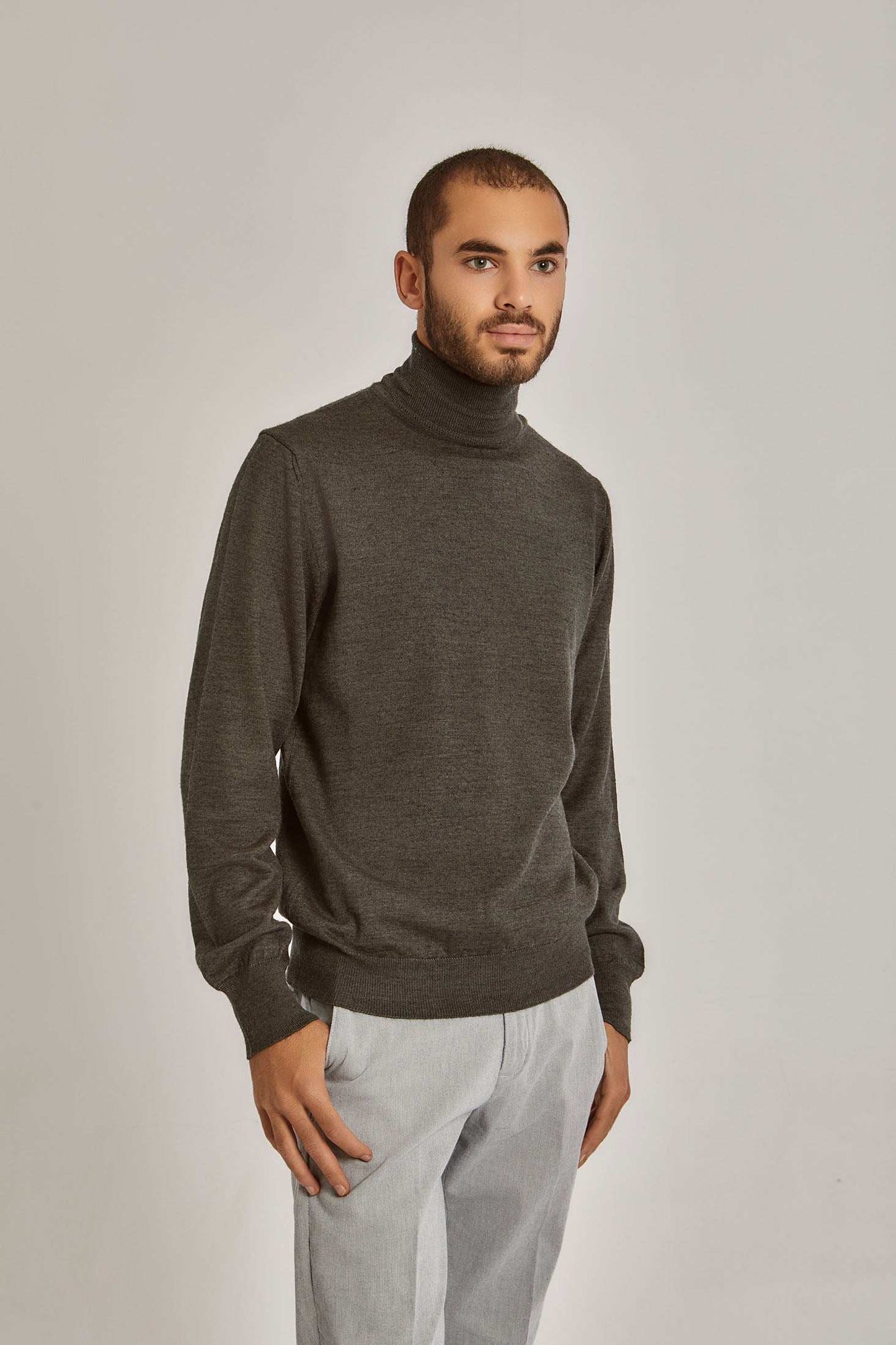 Men Regular Fit Pullover - Grey