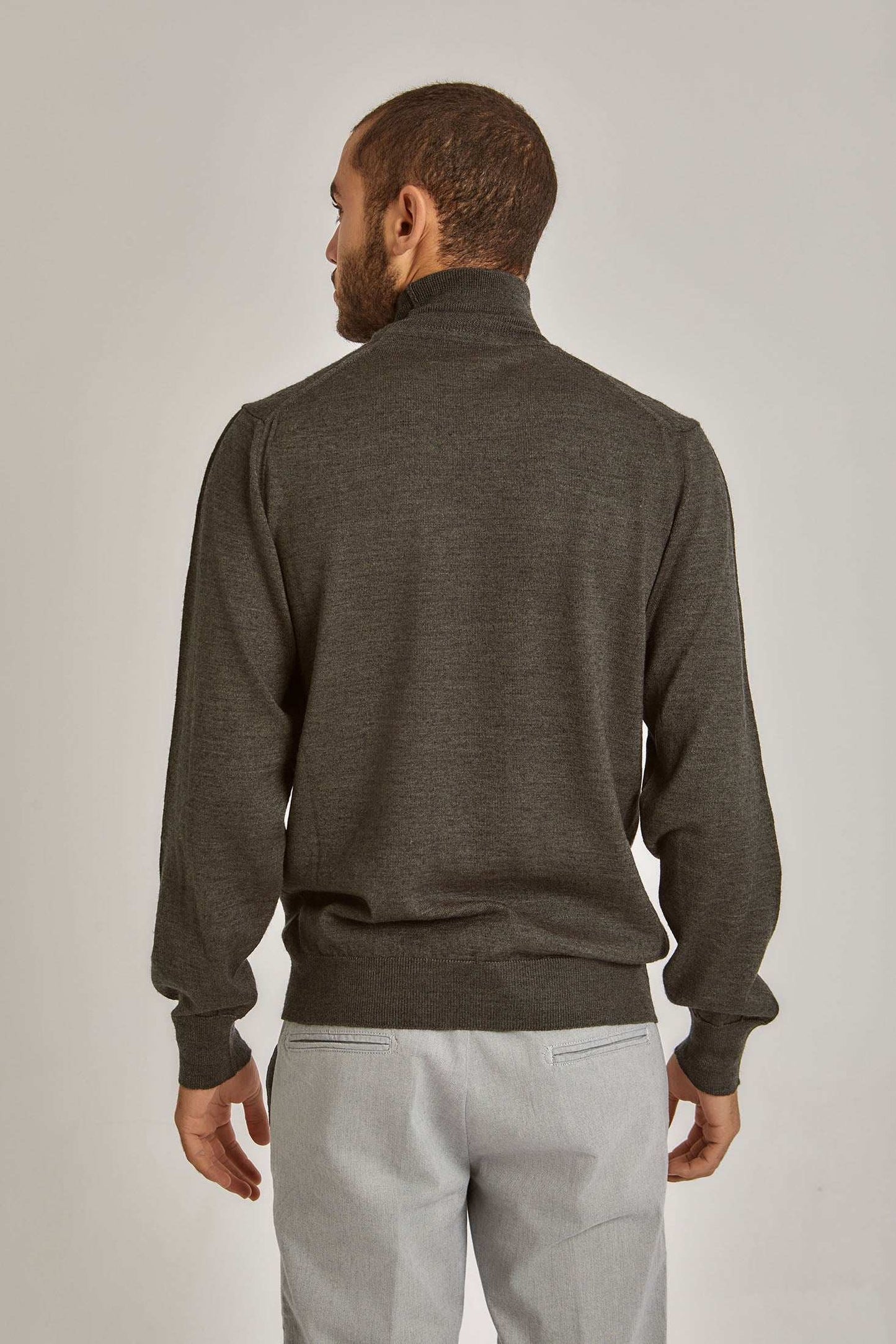 Men Regular Fit Pullover - Grey