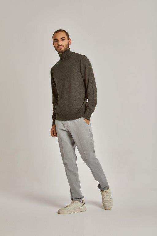 Men Regular Fit Pullover - Grey