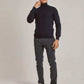 Men Regular Fit Pullover - Navy