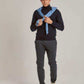 Men Regular Fit Pullover - Navy