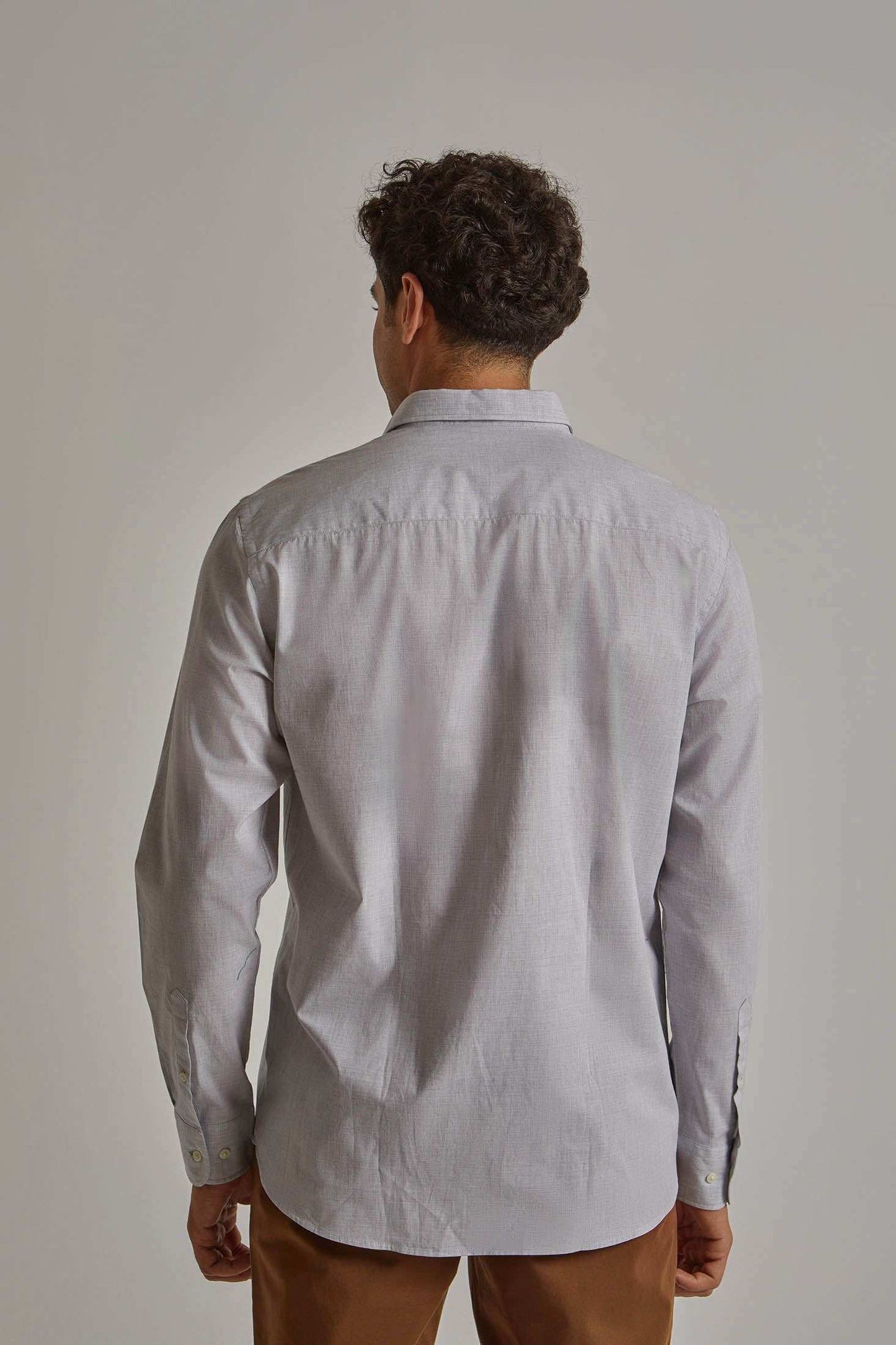 Men Regular Fit Shirt - Grey