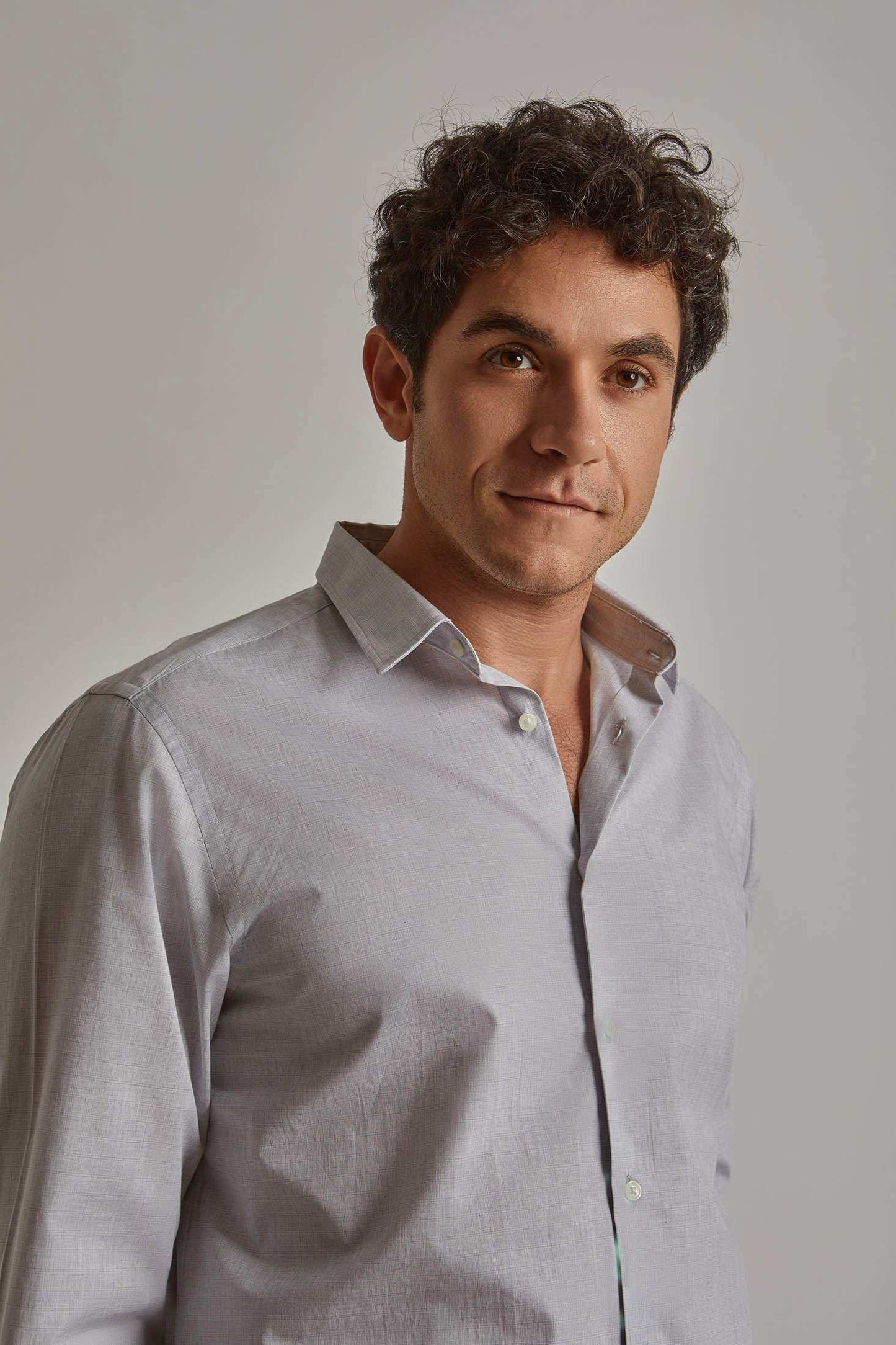 Men Regular Fit Shirt - Grey