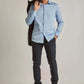 Men Slim Fit Shirt - Blue