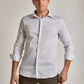 Men Slim Fit Shirt - White