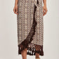 Women Regular Fit Skirt - Beige