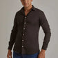 Men Slim Fit Shirt - Black