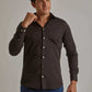 Men Slim Fit Shirt - Black