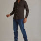 Men Slim Fit Shirt - Black