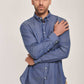 Men Regular Fit Shirt - Dark Blue