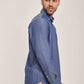 Men Regular Fit Shirt - Dark Blue