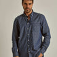 Men Regular Fit Shirt - Dark Blue