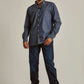 Men Regular Fit Shirt - Dark Blue