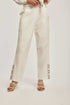 Women Regular Fit Pant - Off White