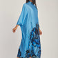 Women Regular Fit Kaftan - Printed Blue
