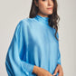 Women Regular Fit Kaftan - Printed Blue