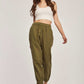 Women Regular Fit Pant -  Green