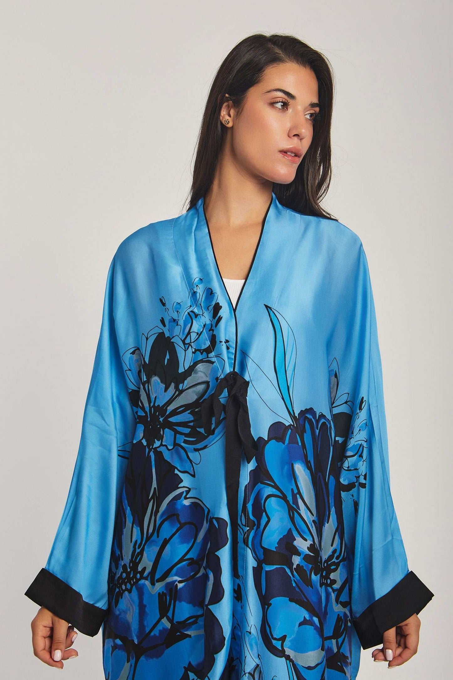 كيمونو نسائي عادي - وردي