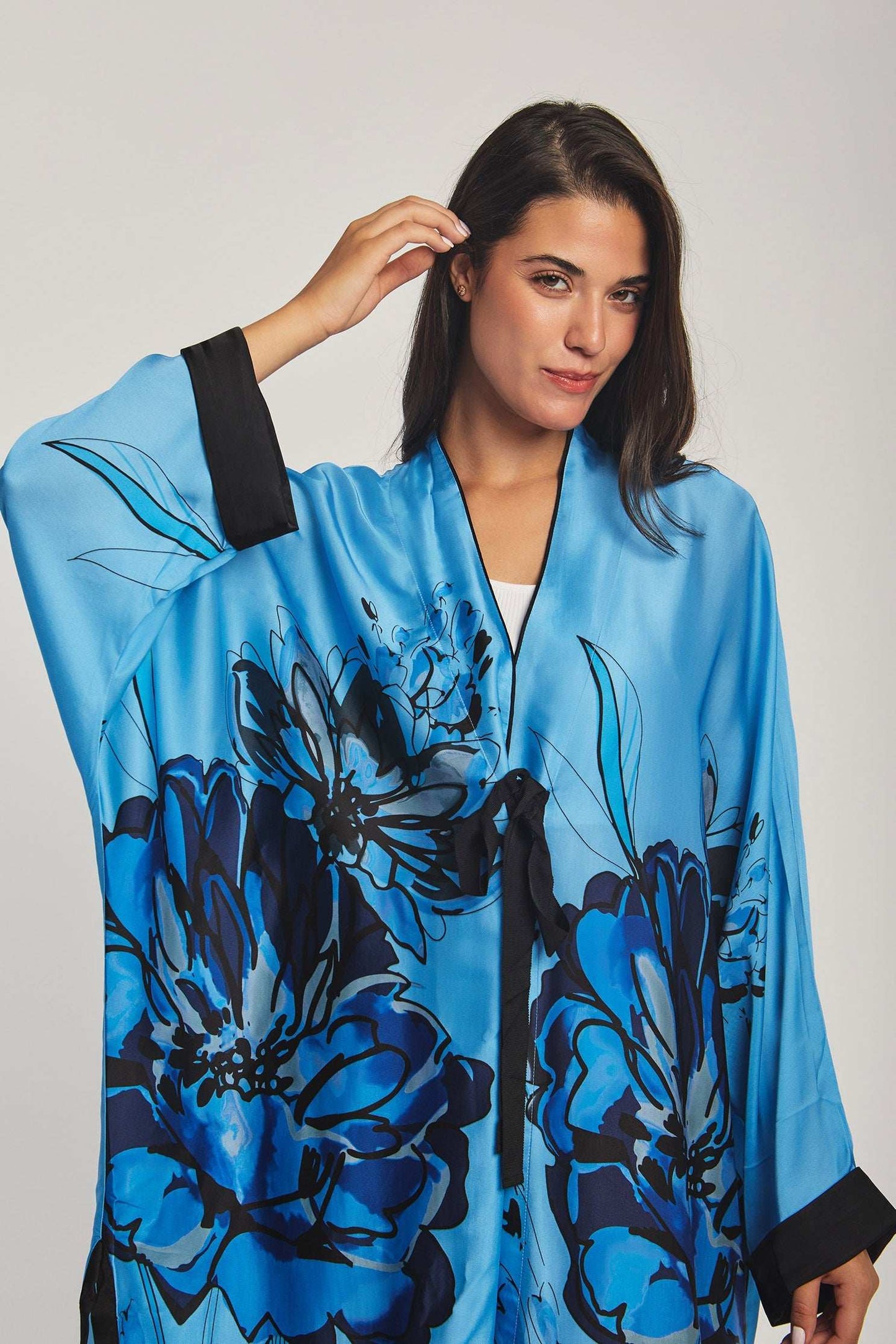 كيمونو نسائي عادي - وردي