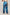 Women Regular Fit Pant - Printed Blue