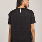 Women Regular Fit Top - Black