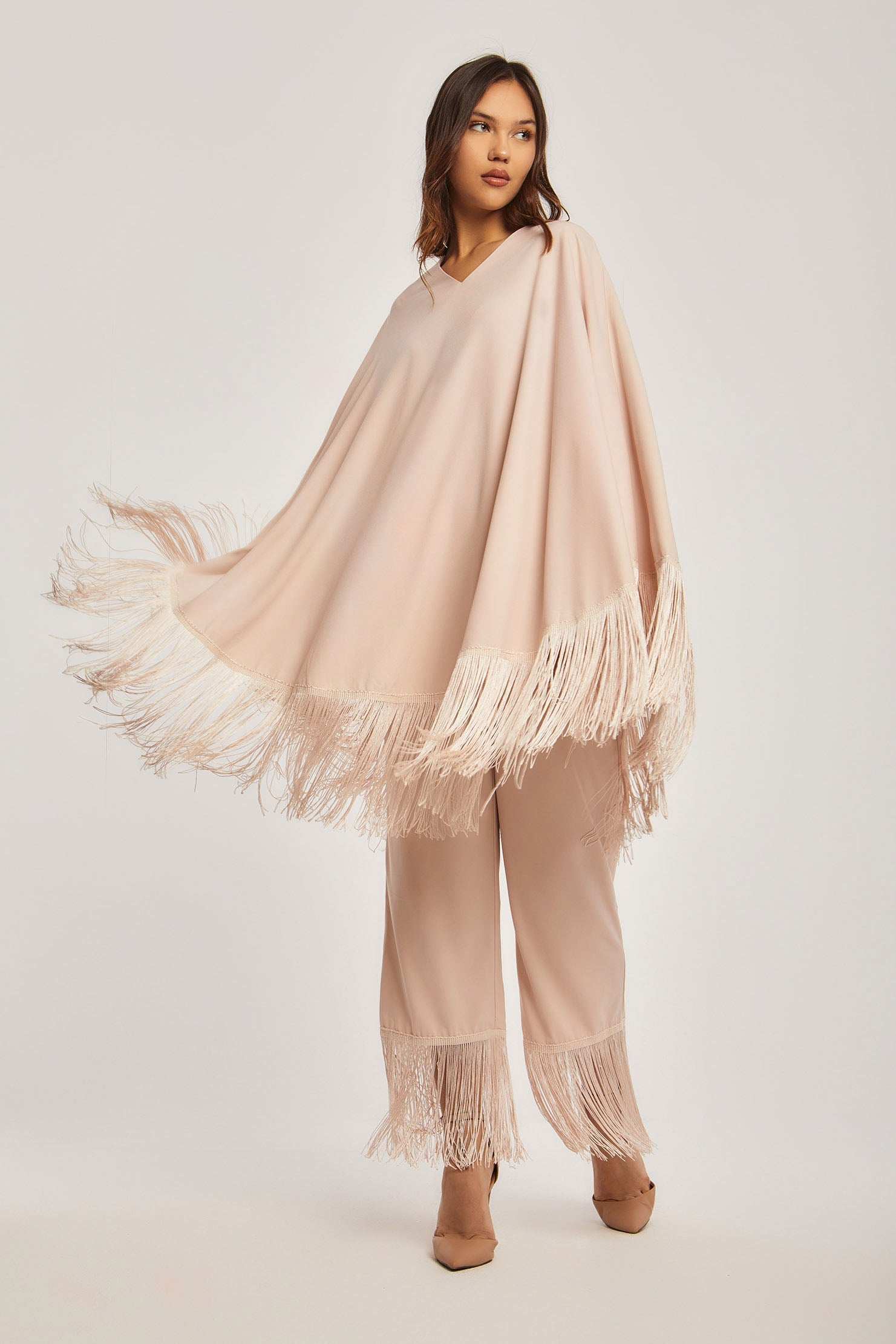 بلوزة نسائية عادية - بنية