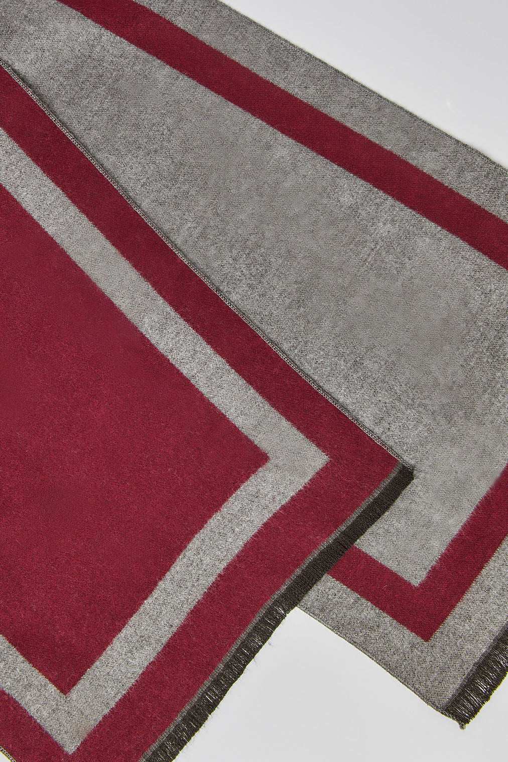 Men Scarf - Burgundy