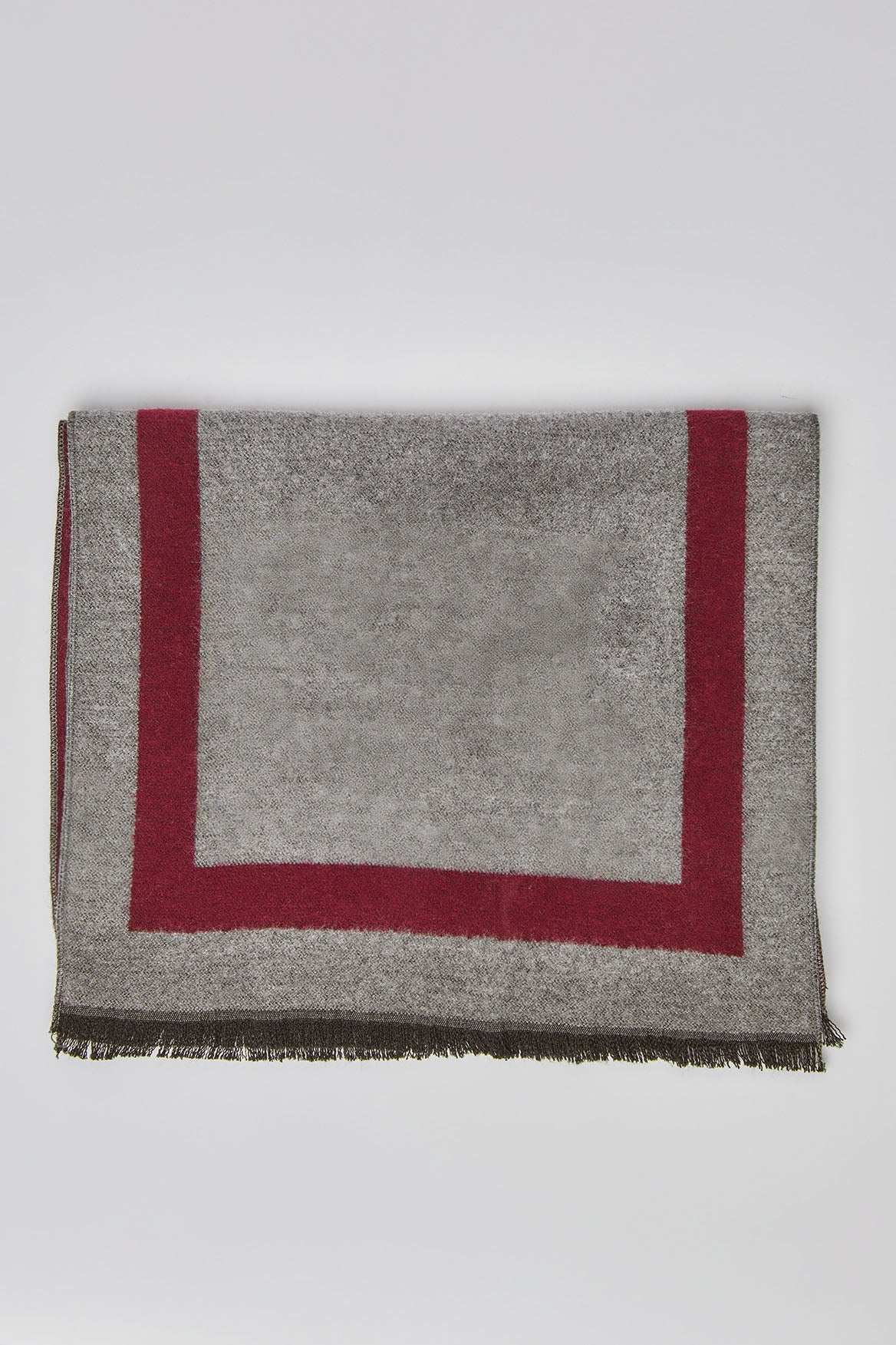 Men Scarf - Burgundy