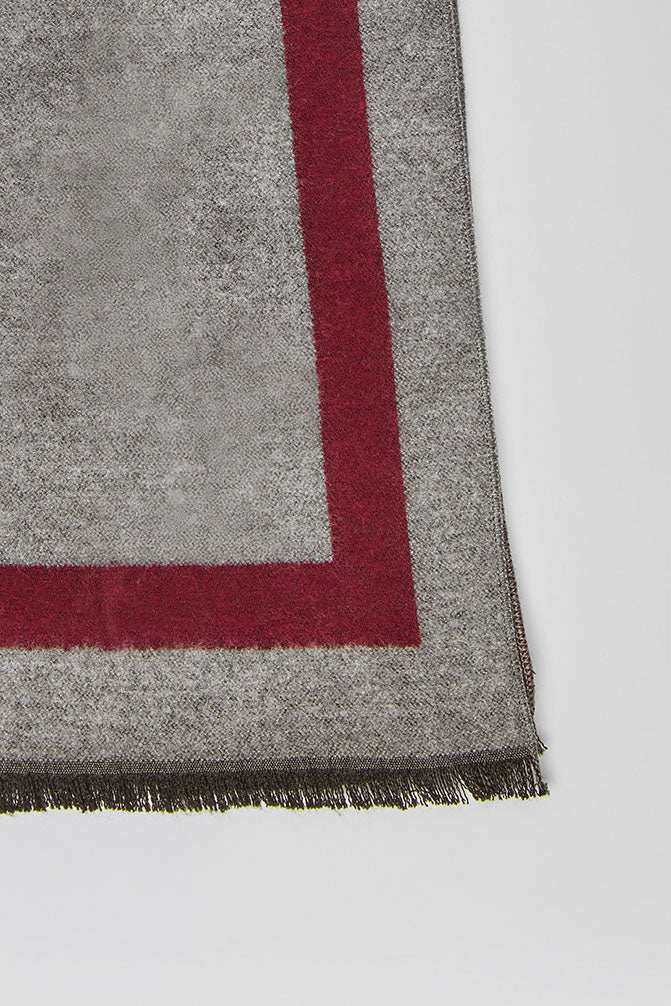 Men Scarf - Burgundy