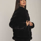 Women Regular Fit Jacket - Black