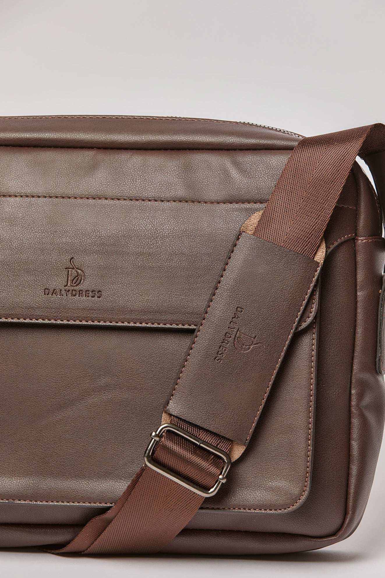Men Bag - Dark Brown