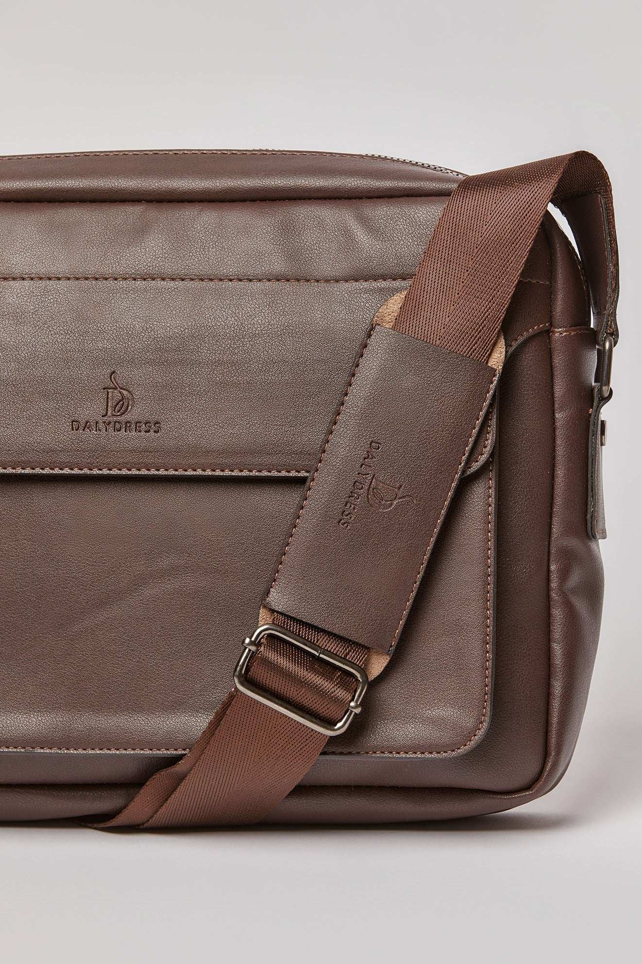 Men Bag - Dark Brown