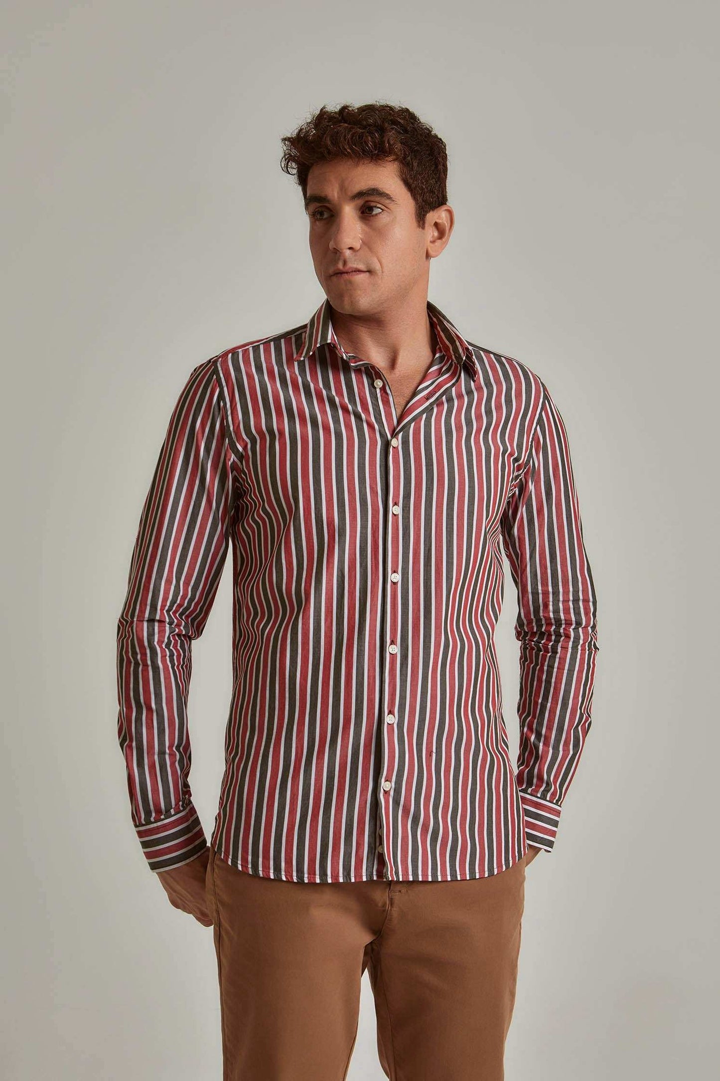 Men Regular Fit Shirt - Red