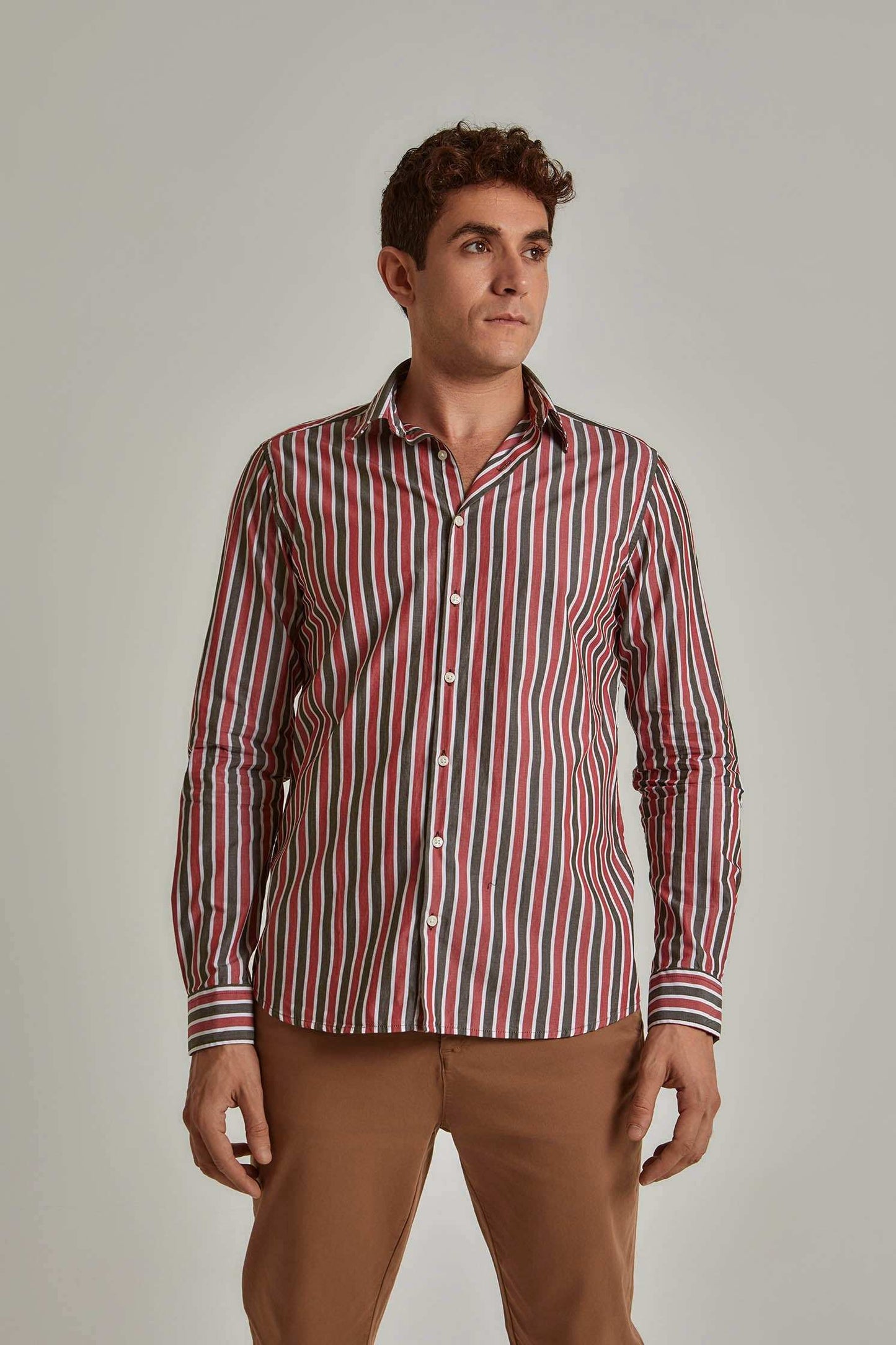 Men Regular Fit Shirt - Red