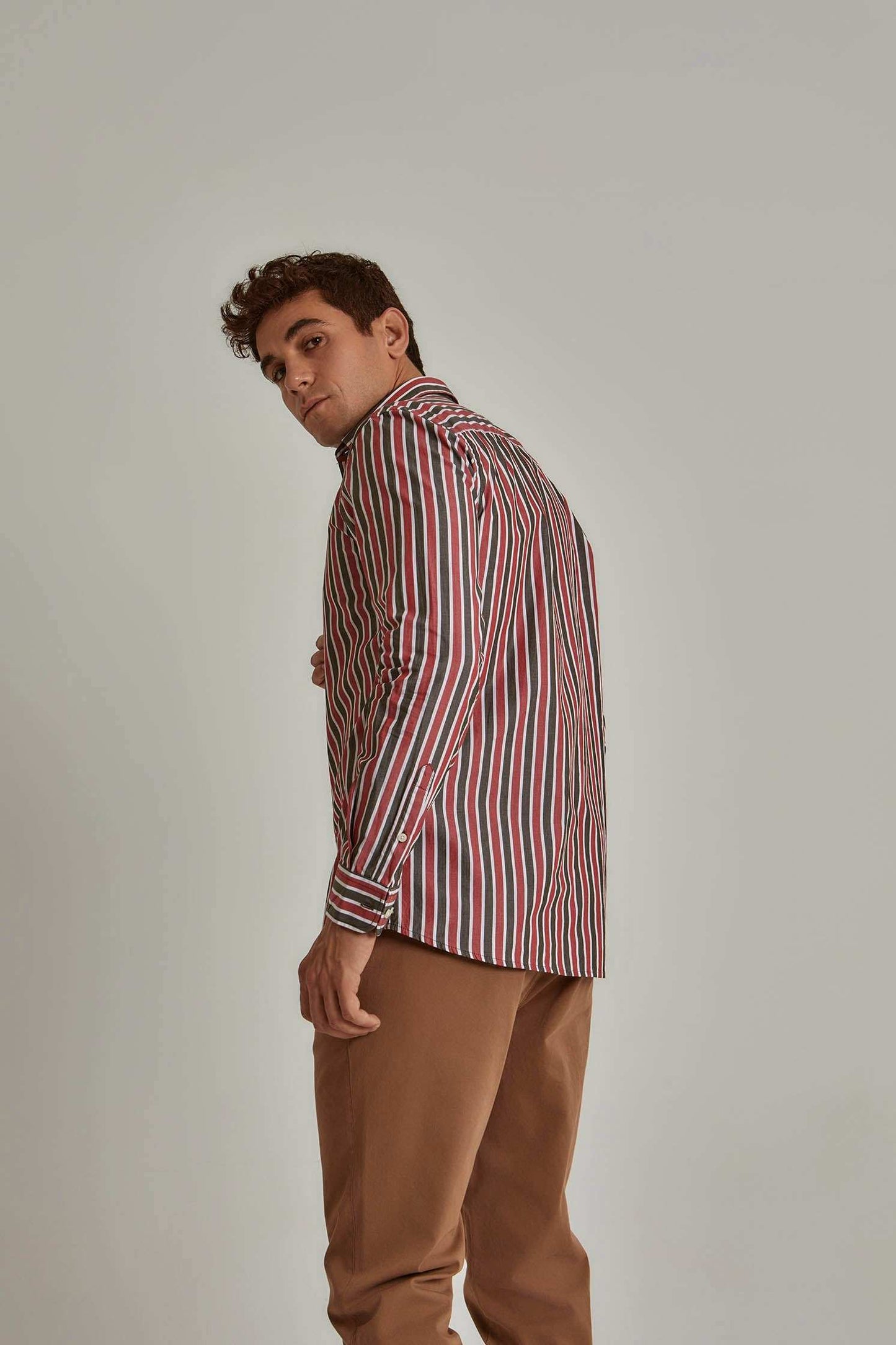 Men Regular Fit Shirt - Red