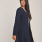 Women Regular Fit Jacket - Navy Dark Blue