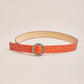 Women Belt - Burgundy