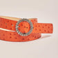 Women Belt - Burgundy