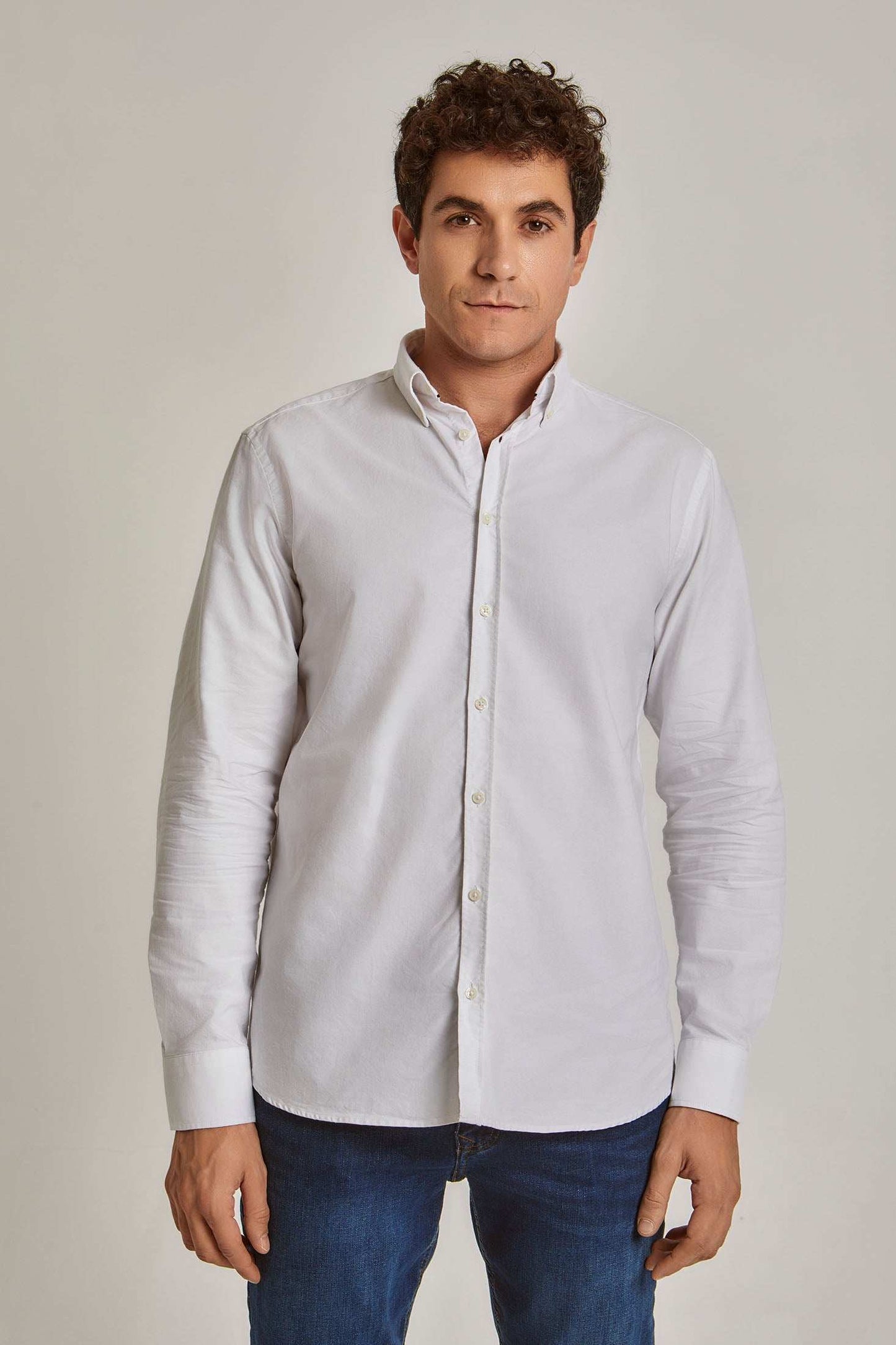 Men Regular Fit Shirt - White