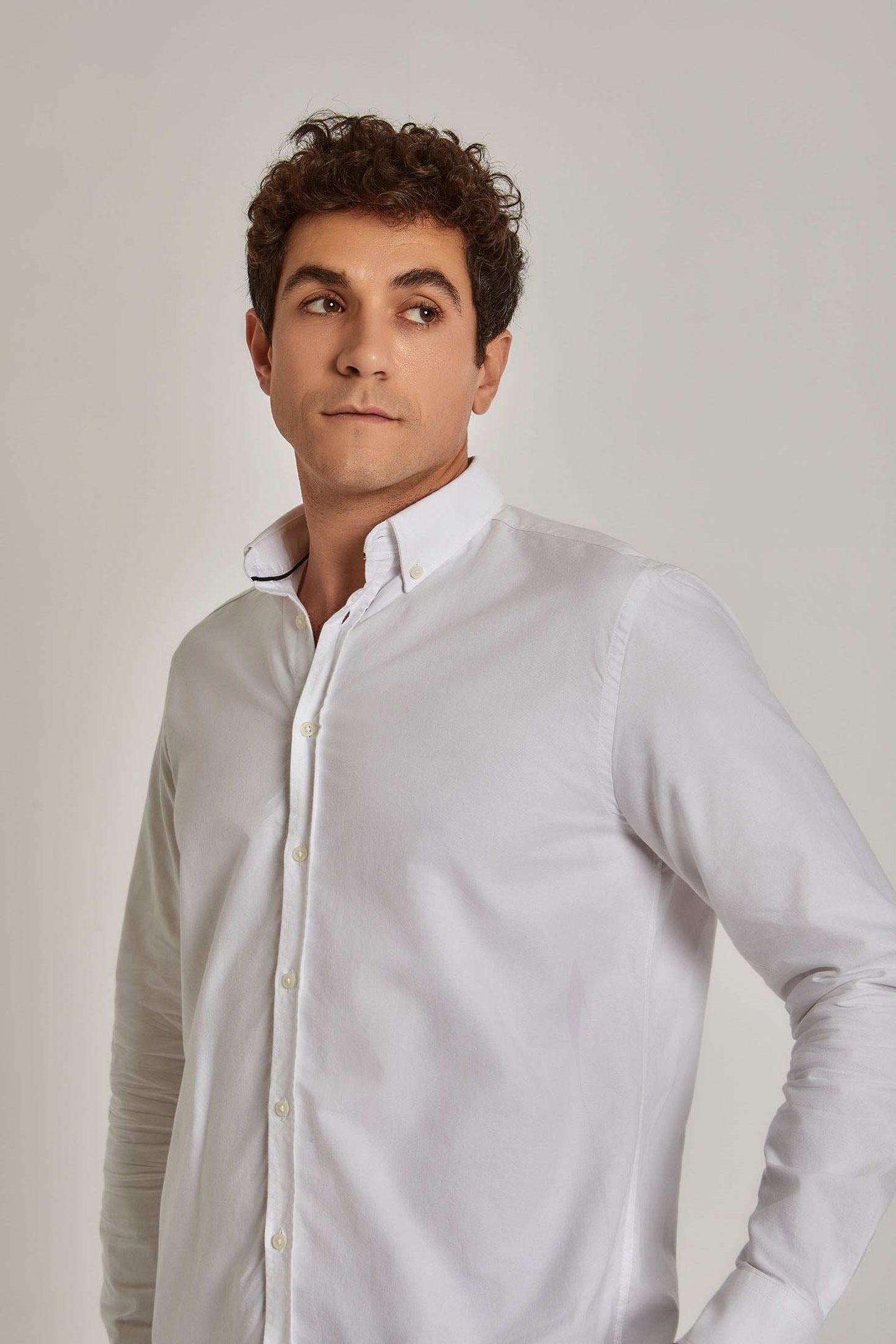 Men Regular Fit Shirt - White