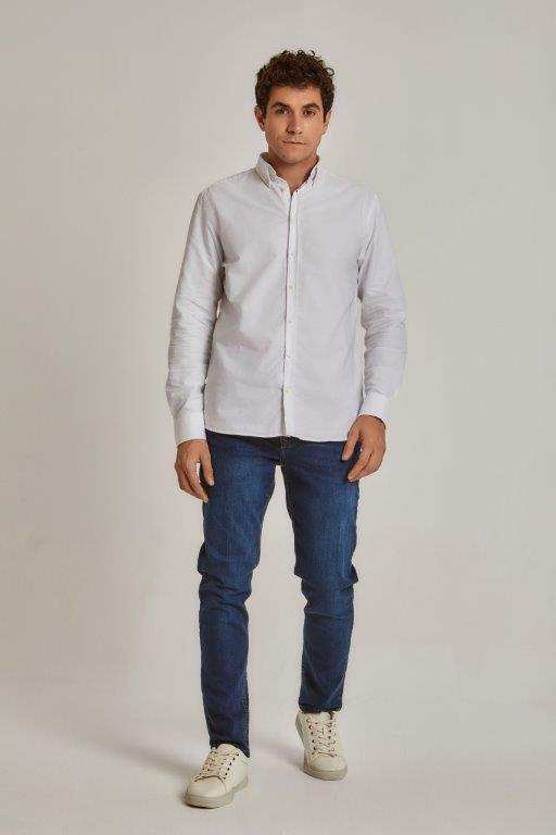 Men Regular Fit Shirt - White